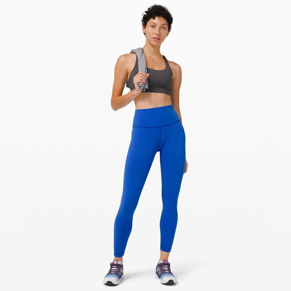 Lululemon Wunder Train High-Rise Tight 25" - Cerulean Blue